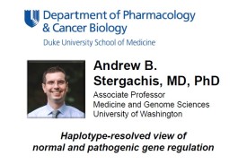 Andrew B. Stergachis, MD, PhD 112024 flyer